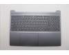 Lenovo 5CB1R27823 C-Cover with keyboard, Hungarian, Luna Grey, Backlight, UK