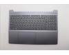 Lenovo 5CB1R27891 C-Cover with keyboard, Russian, Luna Grey, Non-Backlight, US