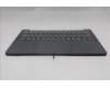Lenovo 5CB1R29709 C-Cover with keyboard, Spanish, Luna Grey, Backlight, UK