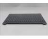 Lenovo 5CB1R30150 C-Cover with keyboard, US English Euro, Luna Grey, Backlight, US