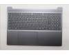 Lenovo 5CB1R30215 C-Cover with keyboard, German, Luna Grey, Non-Backlight, UK