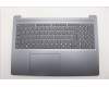 Lenovo 5CB1R30409 C-Cover with keyboard, Czech Slovakian, Luna Grey, Backlight, UK