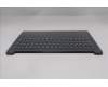 Lenovo 5CB1R30418 C-Cover with keyboard, Hungarian, Luna Grey, Backlight, UK