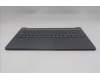 Lenovo 5CB1R30471 C-Cover with keyboard, English, Luna Grey, Non_Backlight