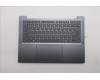 Lenovo 5CB1R31600 C-Cover with keyboard, German, Luna Grey, Non-Backlight, UK