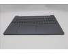 Lenovo 5CB1R35633 C-Cover with keyboard, Nordic, Luna Grey, Backlight, UK