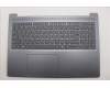 Lenovo 5CB1R35635 C-Cover with keyboard, Russian, Luna Grey, Backlight, US
