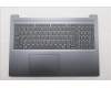 Lenovo 5CB1R35677 C-Cover with keyboard, Belgian, Luna Grey, Non-Backlight, UK