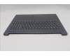 Lenovo 5CB1R35694 C-Cover with keyboard, Portuguese, Luna Grey, Non-Backlight, UK