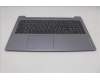 Lenovo 5CB1R37007 C-Cover with keyboard, Russian, Arctic Grey, Non_Backlight