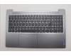 Lenovo 5CB1R37008 C-Cover with keyboard, French, Arctic Grey, Non_Backlight