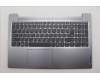 Lenovo 5CB1R37010 C-Cover with keyboard, Arabic, Arctic Grey, Non-Backlight, US