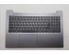 Lenovo 5CB1R37016 C-Cover with keyboard, Belgian, Arctic Grey, Non-Backlight, UK