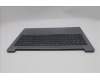 Lenovo 5CB1R37533 C-Cover with keyboard, US English Euro, Arctic Grey, Backlight, US