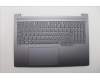Lenovo 5CB1R61139 C-Cover with keyboard, Hebrew, Luna Grey, UMA, US