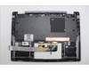 Lenovo 5CB1R61236 C-Cover with keyboard, Switzerland, Luna Grey, FingerPrint, Puresight Logo, UK