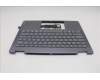 Lenovo 5CB1R61241 C-Cover with keyboard, US English Euro, Luna Grey, FingerPrint, Puresight Logo