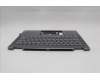 Lenovo 5CB1R61258 C-Cover with keyboard, Greek, Luna Grey, Non_FingerPrint, Puresight Logo