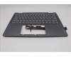 Lenovo 5CB1R61263 C-Cover with keyboard, Russian, Luna Grey, Non_FingerPrint, Puresight Logo