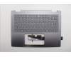 Lenovo 5CB1R61270 C-Cover with keyboard, UK English, Luna Grey, Non-FingerPrint, Puresight Logo, UK