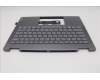 Lenovo 5CB1R61277 C-Cover with keyboard, Arabic, Luna Grey, Non-FingerPrint, Puresight Logo, US