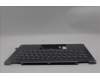 Lenovo 5CB1R61279 C-Cover with keyboard, Ukraine, Luna Grey, Non_FingerPrint, Puresight Logo