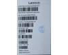 Lenovo 5CB1R61541 C-Cover with keyboard, Belgian, Luna Grey, FingerPrint, Non-Puresight Logo, UK