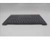 Lenovo 5CB1R61642 C-Cover with keyboard, Bulgarian, Luna Grey, Puresight Logo, Screw, UK