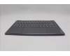 Lenovo 5CB1R61643 C-Cover with keyboard, Czech Slovakian, Luna Grey, Puresight Logo, Screw, UK