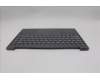 Lenovo 5CB1R61650 C-Cover with keyboard, Greek, Luna Grey, Puresight Logo, Screw, US