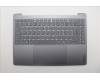 Lenovo 5CB1R61661 C-Cover with keyboard, Slovenian, Luna Grey, Puresight Logo, Screw, UK