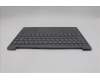 Lenovo 5CB1R61661 C-Cover with keyboard, Slovenian, Luna Grey, Puresight Logo, Screw, UK