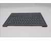 Lenovo 5CB1R61668 C-Cover with keyboard, Ukraine, Luna Grey, Puresight Logo, Screw, US