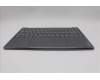 Lenovo 5CB1R61673 C-Cover with keyboard, Czech Slovakian, Luna Grey, Non-Puresight Logo, Screw, UK