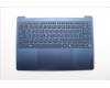 Lenovo 5CB1R61711 C-Cover with keyboard, Hebrew, Cosmic Blue, Puresight Logo, Screw, US