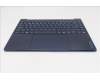 Lenovo 5CB1R61719 C-Cover with keyboard, Portuguese, Cosmic Blue, Puresight Logo, Screw, UK