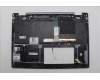 Lenovo 5CB1R68001 C-Cover with keyboard, German, Luna Grey, Puresight Logo, FingerPrint, UK
