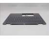 Lenovo 5CB1R68051 C-Cover with keyboard, Italian, Luna Grey, Puresight Logo, Non-FingerPrint, UK