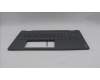 Lenovo 5CB1R68052 C-Cover with keyboard, Italian, Luna Grey, Non-Puresight Logo, Non-FingerPrint, UK