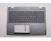 Lenovo 5CB1R68065 C-Cover with keyboard, Norwegian, Luna Grey, Puresight Logo, Non-FingerPrint, UK