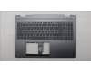 Lenovo 5CB1R68068 C-Cover with keyboard, Portuguese, Luna Grey, Non-Puresight Logo, Non-FingerPrint, UK