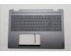 Lenovo 5CB1R68076 C-Cover with keyboard, Switzerland, Luna Grey, Non-Puresight Logo, Non-FingerPrint, UK