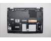 Lenovo 5CB1R68085 C-Cover with keyboard, US English Euro, Luna Grey, Puresight Logo, Non-FingerPrint, US