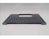 Lenovo 5CB1R68319 C-Cover with keyboard, Slovenian, Luna Grey, Puresight Logo, UK