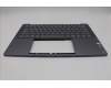 Lenovo 5CB1R68326 C-Cover with keyboard, English, Luna Grey, Non-Puresight Logo, US