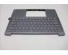 Lenovo 5CB1R68327 C-Cover with keyboard, Greek, Luna Grey, Non-Puresight Logo, US