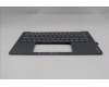 Lenovo 5CB1R68328 C-Cover with keyboard, US English Euro, Luna Grey, Non-Puresight Logo, US