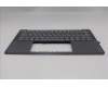 Lenovo 5CB1R68346 C-Cover with keyboard, Hungarian, Luna Grey, Non-Puresight Logo, UK