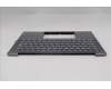 Lenovo 5CB1R68352 C-Cover with keyboard, Czech Slovakian, Luna Grey, Non-Puresight Logo, UK
