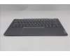 Lenovo 5CB1R70696 C-Cover with keyboard, Arabic, Luna Grey, Backlight, US